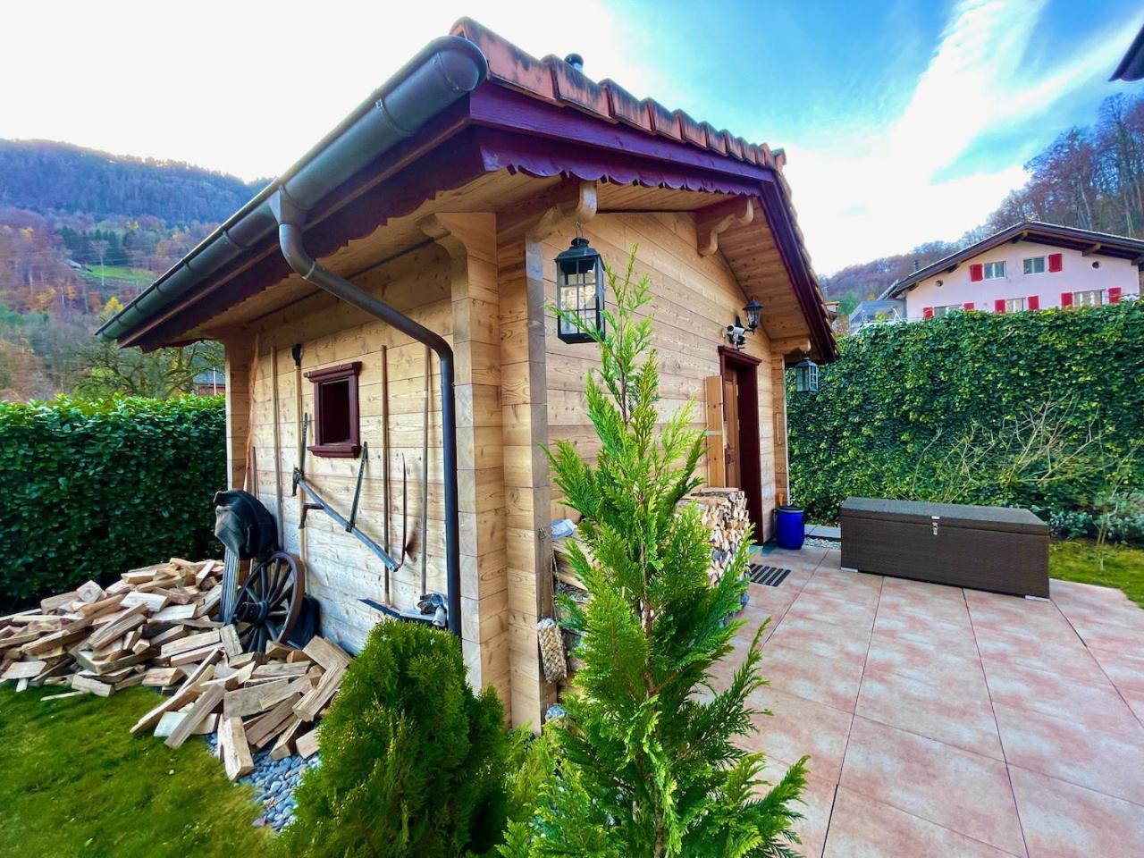 Doodle'S Amazing Chalet -Walensee - Flumserberg - Churfirsten - Heidiland - Pool - Sauna Mols Esterno foto