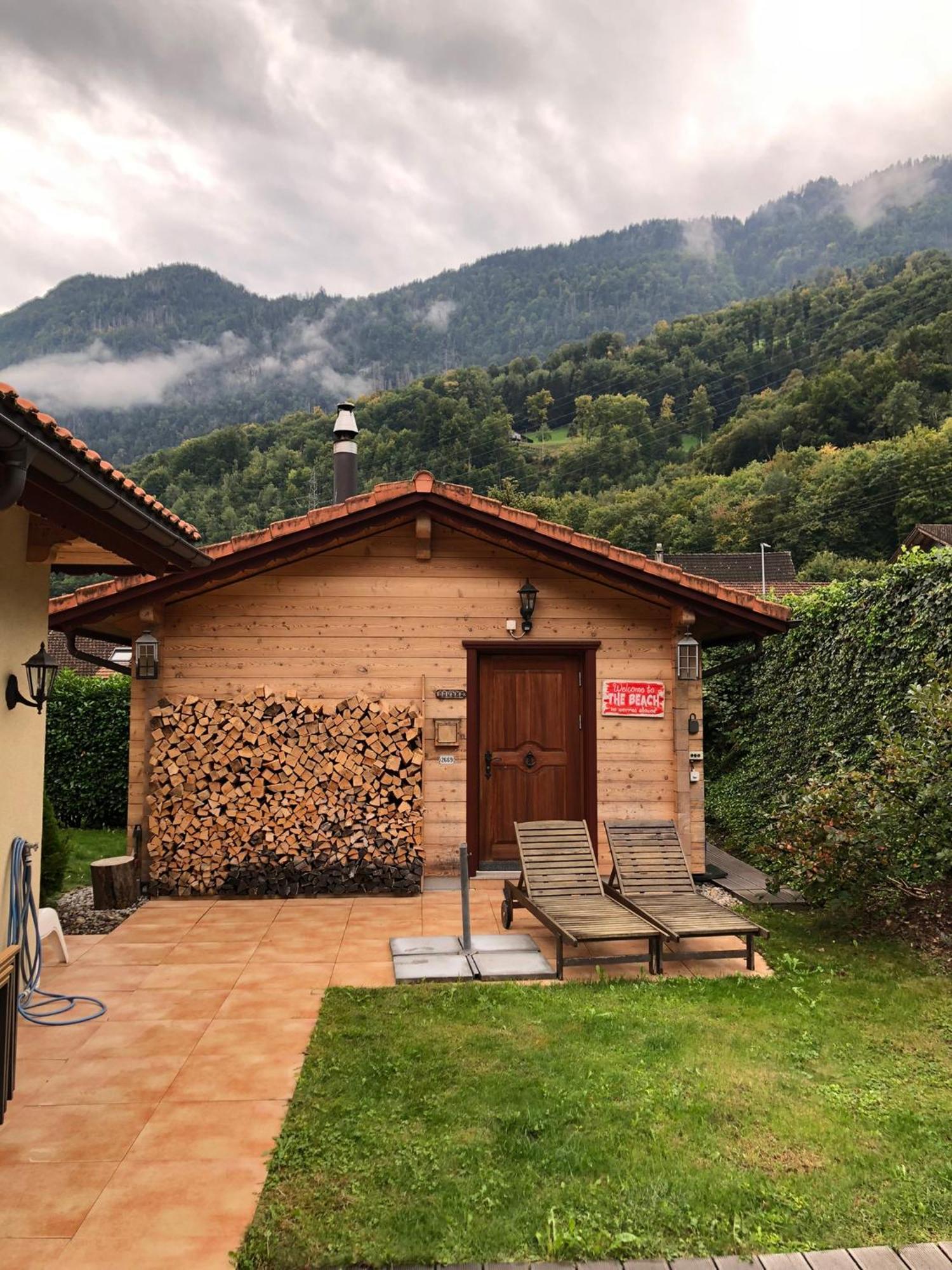 Doodle'S Amazing Chalet -Walensee - Flumserberg - Churfirsten - Heidiland - Pool - Sauna Mols Esterno foto