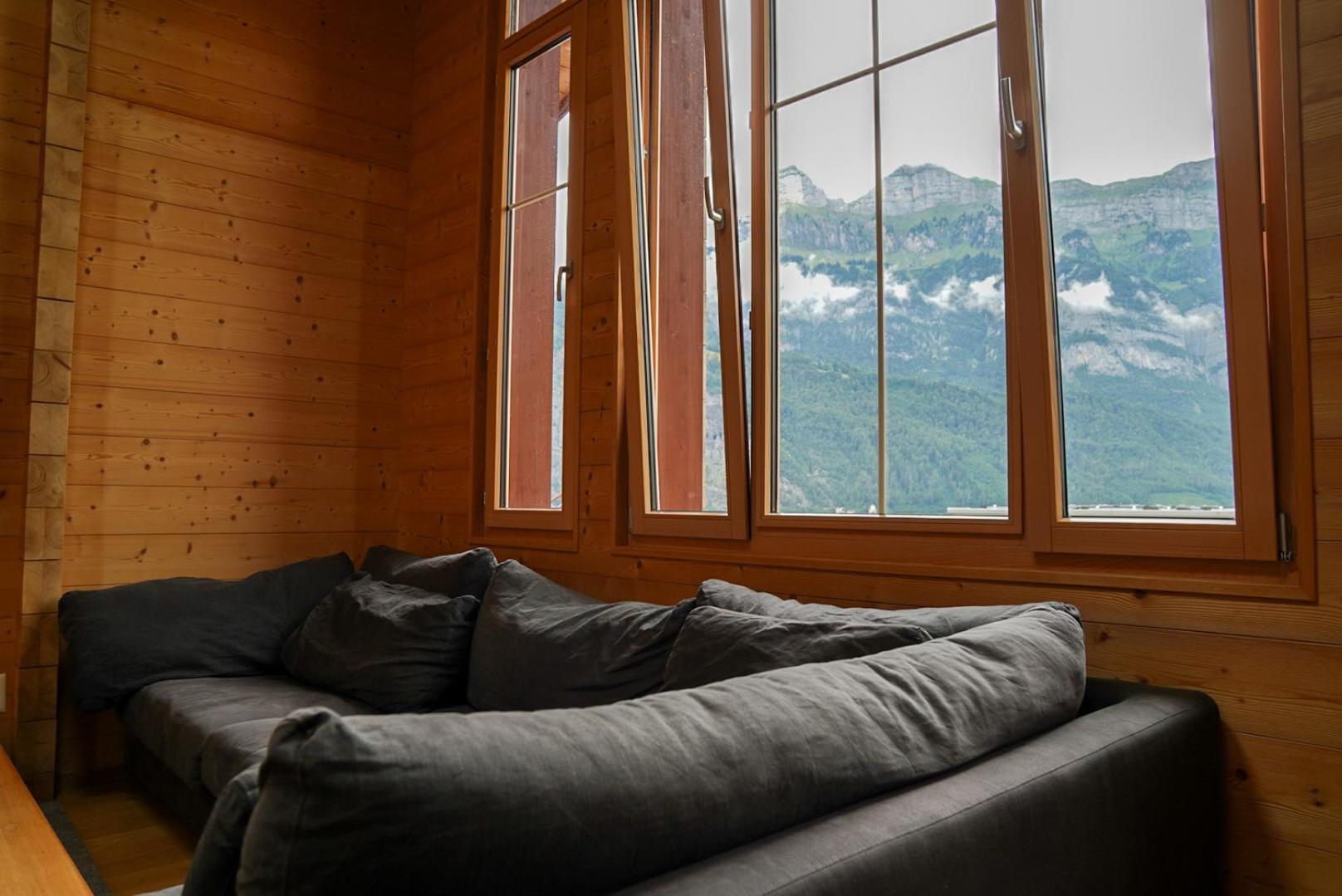 Doodle'S Amazing Chalet -Walensee - Flumserberg - Churfirsten - Heidiland - Pool - Sauna Mols Esterno foto